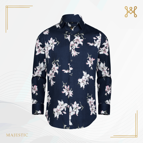 Navy/White