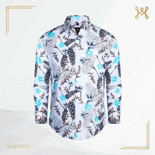 White/Aqua/Light Brown